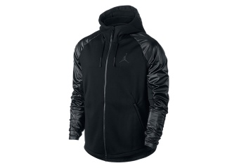 NIKE AIR JORDAN 360 THERMA SHIELD MAX HOODY BLACK