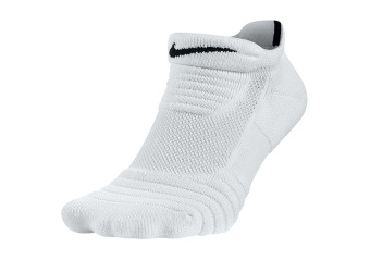 NIKE ELITE VERSATILITY LOW BASKETBALL SOCKS WHITE