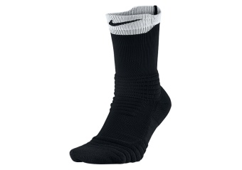 NIKE ELITE VERSATILITY CREW BASKETBALL SOCKS BLACK