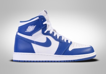 NIKE AIR JORDAN 1 RETRO HIGH OG STORM BLUE BG (SMALLER SIZE)