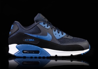 NIKE AIR MAX 90 ESSENTIAL DARK OBSIDIAN/COURT BLUE-BLACK-WHITE