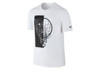 NIKE KD ART 1 DRY FIT TEE WHITE