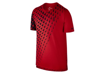 NIKE KYRIE ART 1 DRI-FIT TEE UNIVERSITY RED