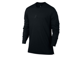 NIKE AIR JORDAN 23 TECH LONG-SLEEVE TOP BLACK