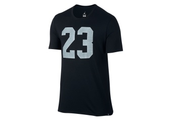 NIKE AIR JORDAN JSW ICONIC 23 TEE BLACK