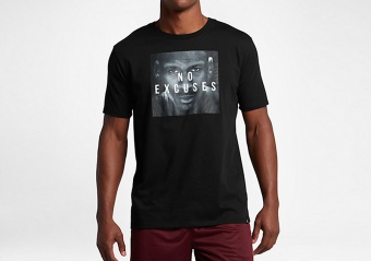 NIKE AIR JORDAN MAKING EXCUSES DRI-FIT TEE BLACK