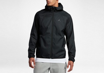 NIKE AIR JORDAN SPORTSWEAR WINGS WINDBREAKER BLACK