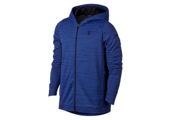 NIKE THERMA KYRIE HYPER ELITE HOODIE OBSIDIAN GAME ROYAL