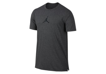 NIKE AIR JORDAN 23 TECH TRAINING TOP CHARCOAL HEATHER