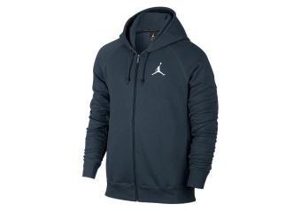 NIKE AIR JORDAN FLIGHT FLEECE HOODY ARMORY NAVY