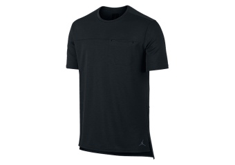 NIKE AIR JORDAN 23 LUX CLASSIC POCKET TEE BLACK