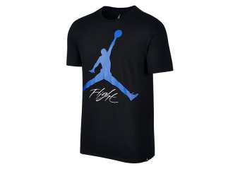 NIKE AIR JORDAN SPORTSWEAR AJ 4 MOTORSPORT TEE BLACK