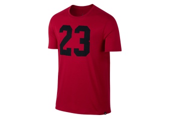 NIKE AIR JORDAN JSW ICONIC 23 TEE GYM RED
