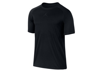 NIKE AIR JORDAN 23 ALPHA FITTED TRAINING TOP BLACK