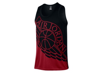 NIKE AIR JORDAN WINGS BLOCKOUT BASKETBALL TANK GYM RED