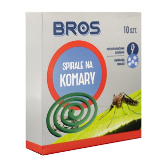 BROS SPIRALE NA KOMARY 10 SZT.