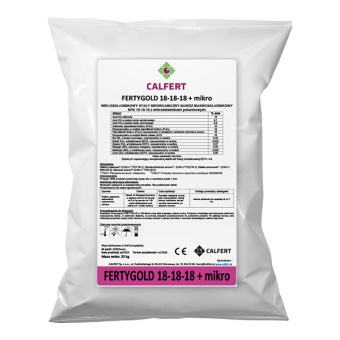 FERTYGOLD 18-18-18+mikro nawóz do fertygacji 25KG