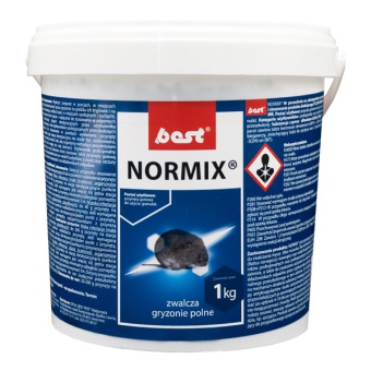 NORMIX na nornice gryzonie polne 1KG