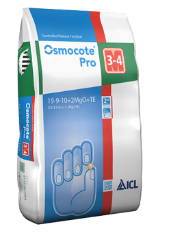 OSMOCOTE PRO 3-4M 19-9-10+2MgO 25KG 