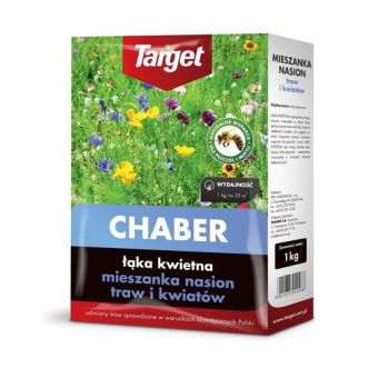 TRAWA TARGET CHABER ŁĄKA KWIETNA 1KG - NASIONA TRAW I KWIATÓW 