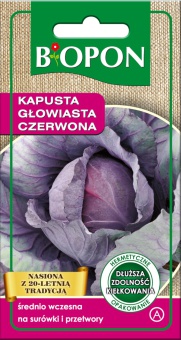 BIOPON KAPUSTA GŁOWIASTA CZERWONA 1G