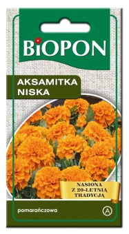 BIOPON AKSAMITKA NISKA POMARAŃCZOWA 1G