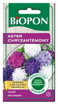 BIOPON ASTER WYSOKI CHRYZANTEMOWY MIESZANKA 1G