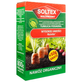 SOLTEX granulat na turkucia podjadka 800+50G