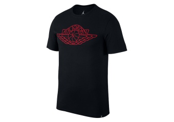 NIKE JORDAN SPORTSWEAR BRAND 5 TEE BLACK