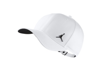 NIKE AIR JORDAN CLASSIC99 METAL JUMPMAN HAT WHITE