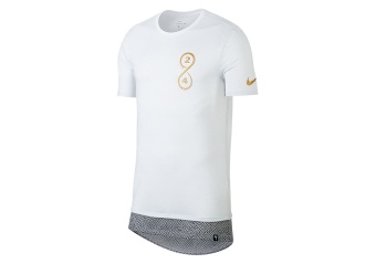 NIKE DRY KOBE SNAKESKIN TEE WHITE