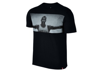 NIKE AIR JORDAN SPORTSWEAR WINGS TEE BLACK