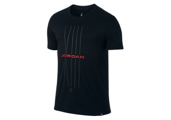 NIKE AIR JORDAN AJ 13 CNXN 1 TEE BLACK