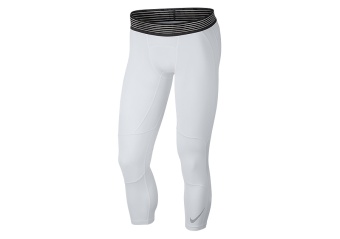 NIKE PRO BASKETBALL TIGHTS WHITE