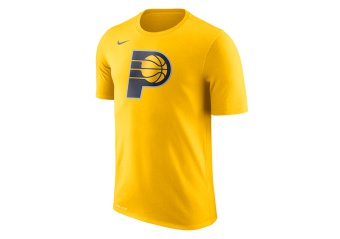 NIKE NBA INDIANA PACERS DRY LOGO TEE AMARILLO