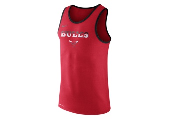 NIKE NBA CHICAGO BULLS DRY LOGO TANK UNIVERSITY RED