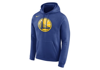 NIKE NBA GOLDEN STATE WARRIORS HOODIE CLUB LOGO