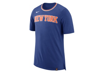 NIKE NBA NEW YORK KNICKS TOP FAN RUSH BLUE