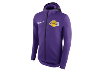 NIKE NBA LOS ANGELES LAKERS THERMA FLEX FIELD PURPLE
