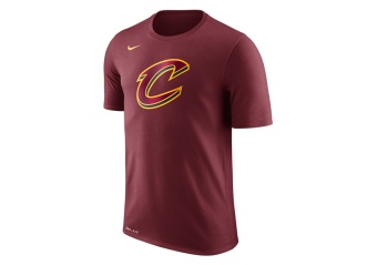 NIKE NBA CLEVELAND CAVALIERS TEE LOGO TEAM RED