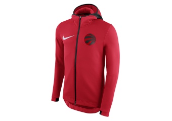 NIKE NBA TORONTO RAPTORS THERMA FLEX UNIVERSITY RED