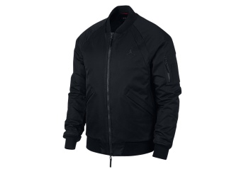 NIKE AIR JORDAN JSW WINGS MA-1 JACKET BLACK