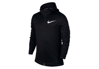 NIKE THERMA FLEX SHOWTIME BASKETBALL HOODIE BLACK