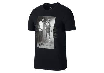 NIKE AIR JORDAN SPORTSWEAR MARS BLACKMON PHOTO TEE BLACK