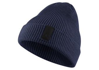 NIKE AIR JORDAN LOOSE GAUGE CUFF KNIT BEANIE MIDNIGHT NAVY