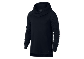 NIKE AIR JORDAN SPORTSWEAR TECH LONG-SLEEVE TOP BLACK
