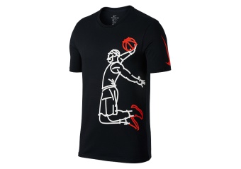 NIKE DRY LEBRON FAMOUS TEE BLACK