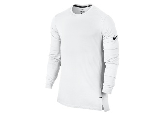 NIKE BREATHE ELITE BASKETBALL TOP WHITE