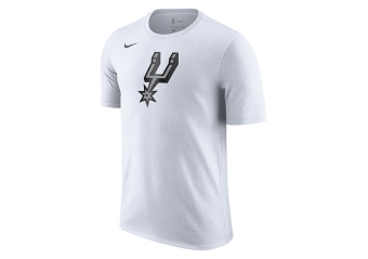 NIKE NBA SAN ANTONIO SPURS DRY LOGO TEE WHITE
