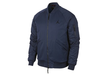 NIKE AIR JORDAN SPORTSWEAR WINGS MA-1 JACKET MIDNIGHT NAVY